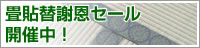 畳貼替謝恩セール開催中